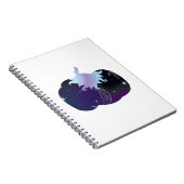 Dark Blue Pumpkin Notizblock (Rechte Seite)