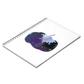 Dark Blue Pumpkin Notizblock (Linke Seite)