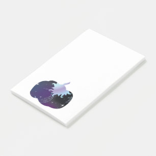 Dark Blue Pumpkin Post-it Klebezettel