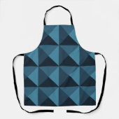 Dark Blue Pyramids Schürze (Vorderseite)