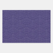 Dark Blue Same Komon (groß) Geschenkpapier Set (Vorderseite)