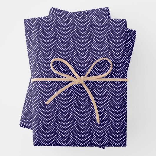 Dark Blue Same Komon (klein) Geschenkpapier Set (Beispiel)