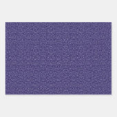 Dark Blue Same Komon (klein) Geschenkpapier Set (Vorderseite)