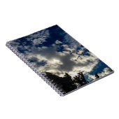 Dark Blue Sky Notizblock (Rechte Seite)