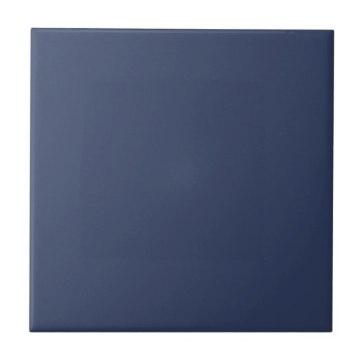 Dark Blue Solid Matches Blue & White Woodland Fliese (Vorderseite)