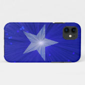 Dark Blue Star iPhone Gehäuse Case-Mate iPhone Hülle (Rückseite (Horizontal))