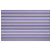 Dark Blue, Tan & Minze Cream Lines Muster Stoff (Fat Quarter (45,7 x 55,9 cm))