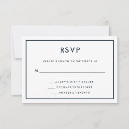 Dark Blue Travel Theme Wedding | Karte auf der Rüc