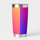 Dark Blue Traveller Gradient Personalize Thermobecher (Rechts)