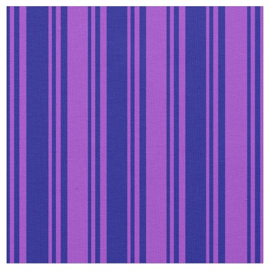 Dark Blue und Dark Orchid Lines Muster Stoff (Nahaufnahme)