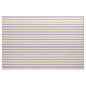 Dark Blue und Tan Lined Pattern Stoff (Fat Quarter (45,7 x 55,9 cm))