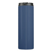 Dark Blue und White Bridesmaid- Thermosbecher (Rückseite)