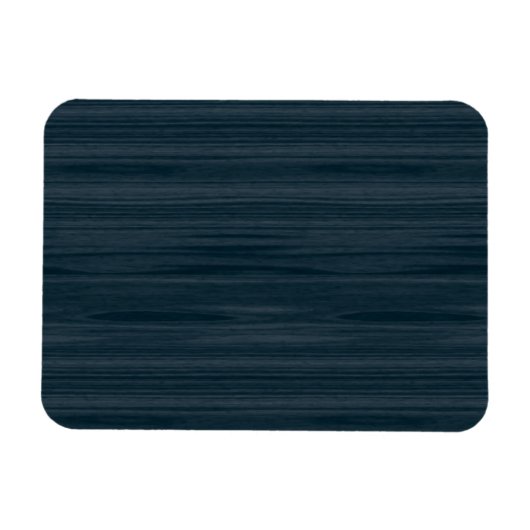 Dark Blue Woodgrain Magnet (Horizontal)