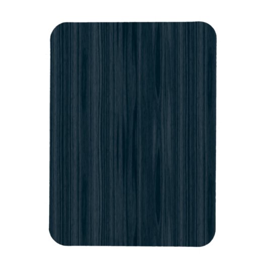 Dark Blue Woodgrain Magnet (Vertikal)