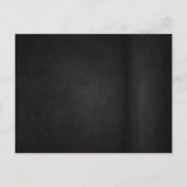 Dark Blush Pink Lily Botanical Wedding Einladungspostkarte (Rückseite)