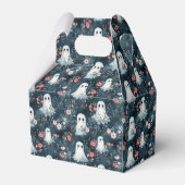 Dark Boho Ghost Pattern Gefälligkeitsbox Geschenkschachtel (Rückseite)