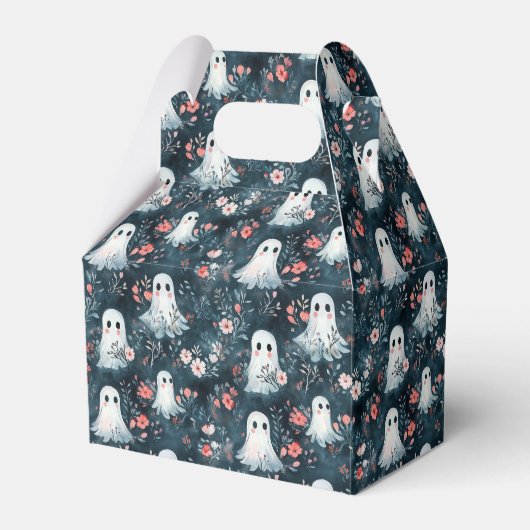 Dark Boho Ghost Pattern Gefälligkeitsbox Geschenkschachtel (Vorderseite)