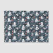 Dark Boho Ghost Pattern Testpapier Seidenpapier (Vorderseite)