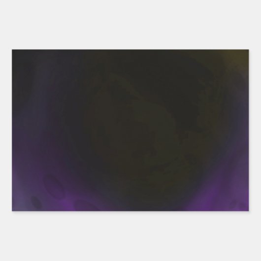 Dark Bokeh Smoke Frame 1 Geschenkpapier Set (Vorderseite 3)