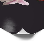 Dark Botanical Bloom Poster (Ecke)