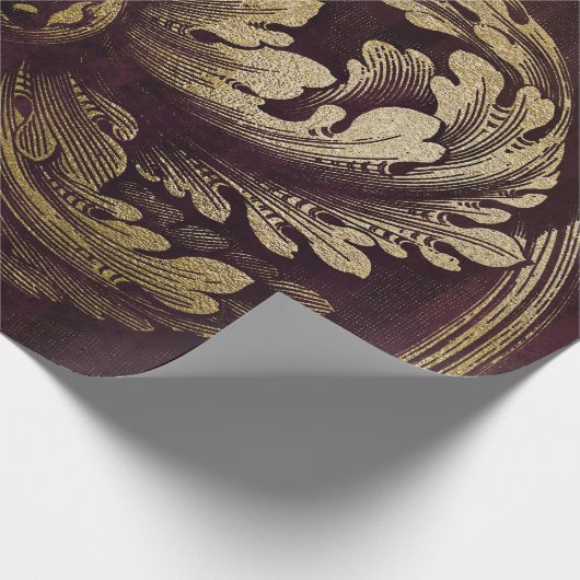 Dark Boudoir Geschenkpapier (Ecke)