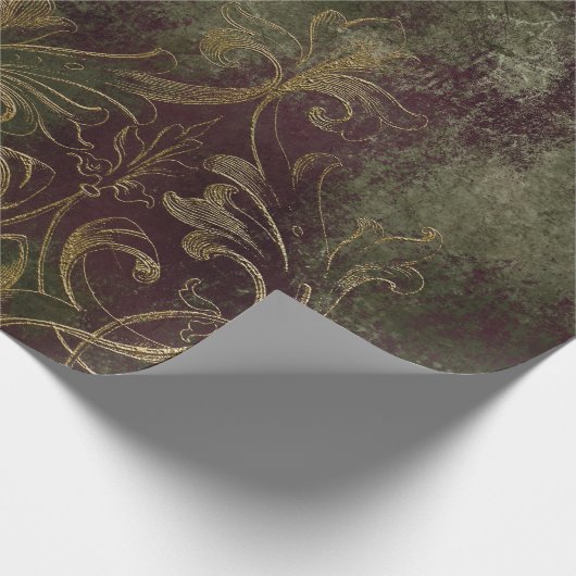 Dark Boudoir Geschenkpapier (Ecke)