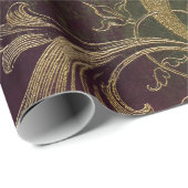 Dark Boudoir Geschenkpapier (Rolleneckpunkt)
