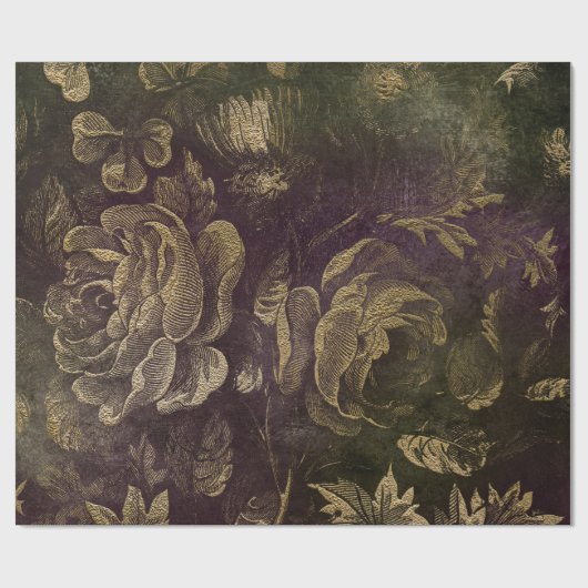 Dark Boudoir Geschenkpapier (Flach)