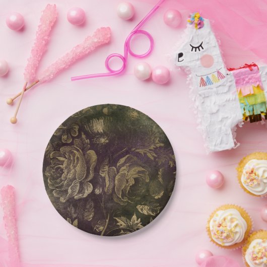 Dark Boudoir Pappteller (Party)