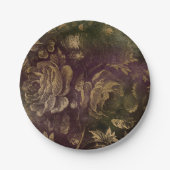 Dark Boudoir Pappteller (Vorderseite)