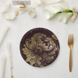 Dark Boudoir Pappteller