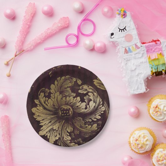 Dark Boudoir Pappteller (Party)