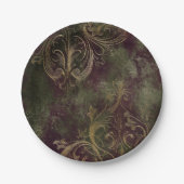 Dark Boudoir Pappteller (Vorderseite)