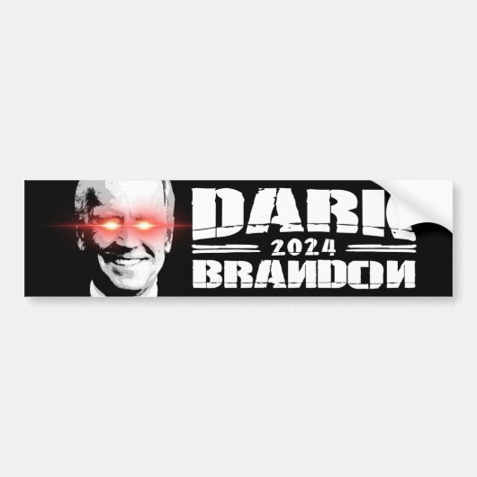Dark Brandon 2024 Autoaufkleber (Vorne)
