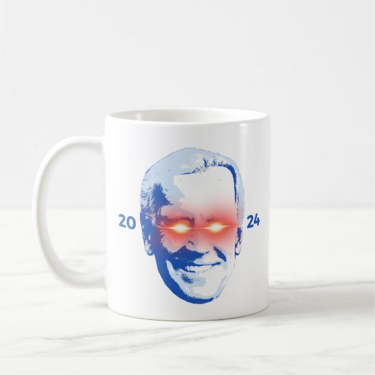 Dark Brandon 2024 Big Head Kaffeetasse (Links)