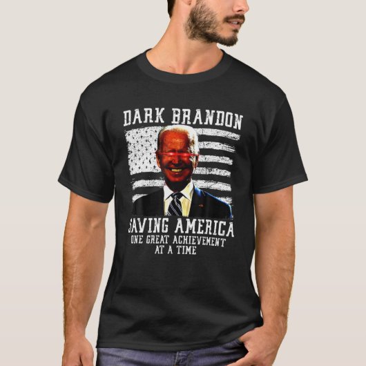 Dark Brandon Dark Brandon Rettend America Funny Li T-Shirt (Vorderseite)