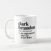 Dark Brandon Definition Kaffeetasse (Links)