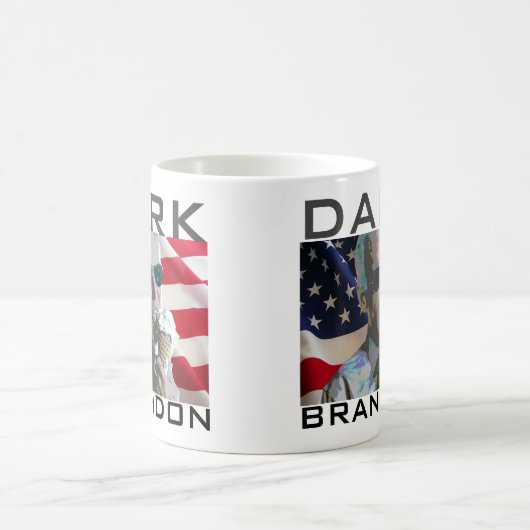 Dark Brandon Eating Ice Creme Kaffeetasse (Mittel)