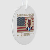 Dark Brandon Funny Joe Biden Meme Ornament (Vorderseite)