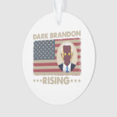 Dark Brandon Funny Joe Biden Meme Ornament (Vorderseite)