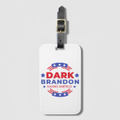 Dark Brandon Gepäckanhänger (Vorderseite Vertikal)