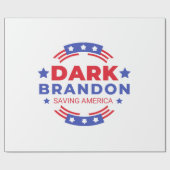 Dark Brandon Geschenkpapier (Flach)