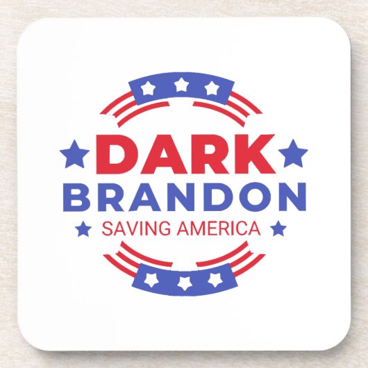 Dark Brandon Getränkeuntersetzer (Vorderseite)