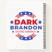 Dark Brandon Notizblock (Rückseite)