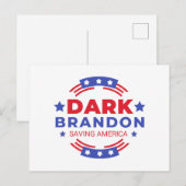 Dark Brandon Postkarte (Vorne/Hinten)