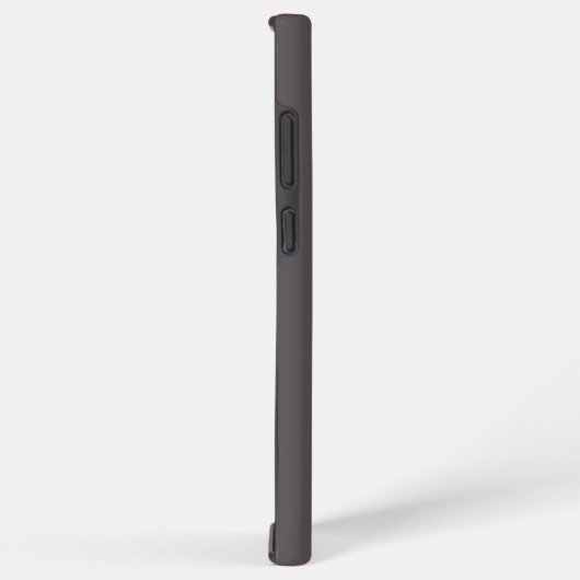 Dark Brown Arch Frame Photo Monogram Samsung Galaxy Hülle (Rechte Seite)