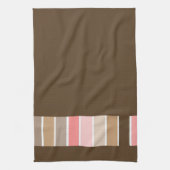 Dark Brown Beach Sand Geschirrtuch (Vertikal)