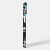 Dark Brown Boho Blumenzellenname Case-Mate iPhone Hülle (Rückseite / Rechts)