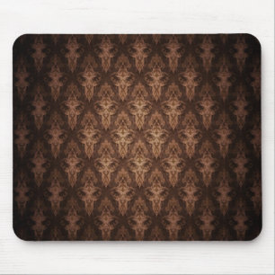 Dark Brown Gothic Mouse Pad Mousepad