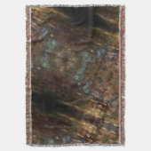 Dark Brown Gray Blue Decke (Vorderseite Vertikal)